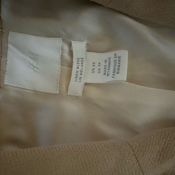 H&M oversized linen blend blazer - Picture 10 of 15